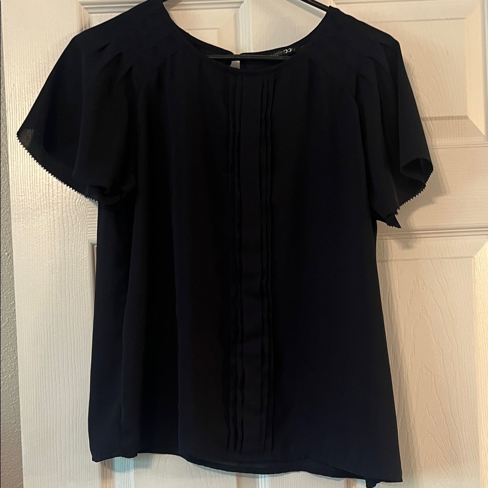 Elegant Black Women's Top